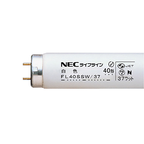 蛍光ﾗﾝﾌﾟ ﾗｲﾌﾗｲﾝII 直管ｸﾞﾛｰｽﾀｰﾀ形 40W形 白色 1ﾊﾟｯｸ(4本)画像