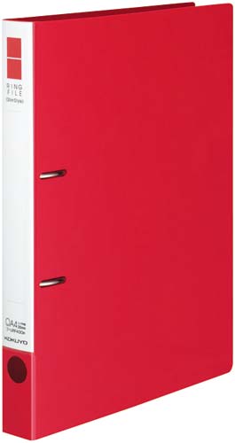 リングＦスリムスタイル赤Ａ４縦背幅３３ｍｍ３０冊画像