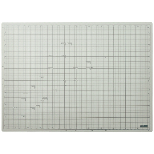 ﾌﾀﾙ酸ｴｽﾃﾙ不使用 滑りにくいｶｯﾀｰﾏｯﾄ A2 450×620mm 1枚画像