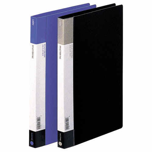 PPﾚﾀｰﾌｧｲﾙ A4ﾀﾃ 120枚収容 背幅18mm 青 1冊画像