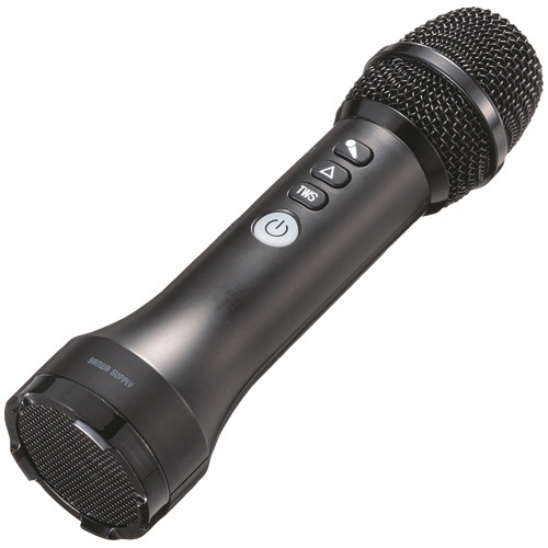 ハンドマイク型ポータブル拡声器スピーカー(Bluetooth対応・出力15W) 1個画像
