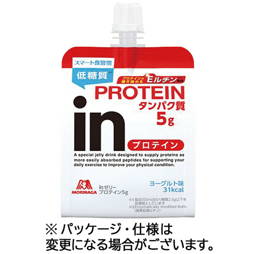 inｾﾞﾘｰ ﾌﾟﾛﾃｲﾝ(ﾀﾝﾊﾟｸ質5g) 180g 1ｾｯﾄ(36ﾊﾟｯｸ)画像