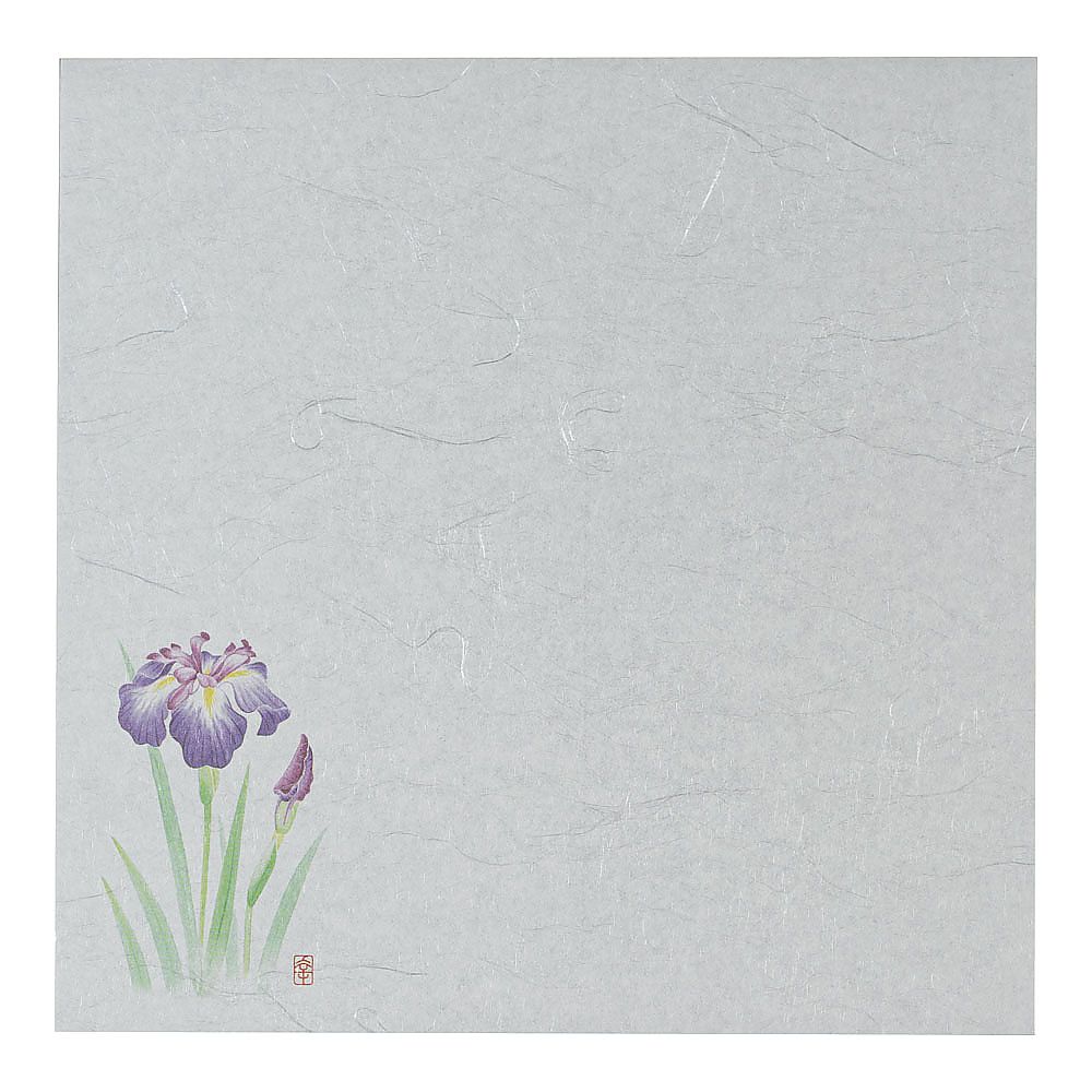 遠赤抗菌和紙 花ごよみ懐敷(200枚入) あやめ画像