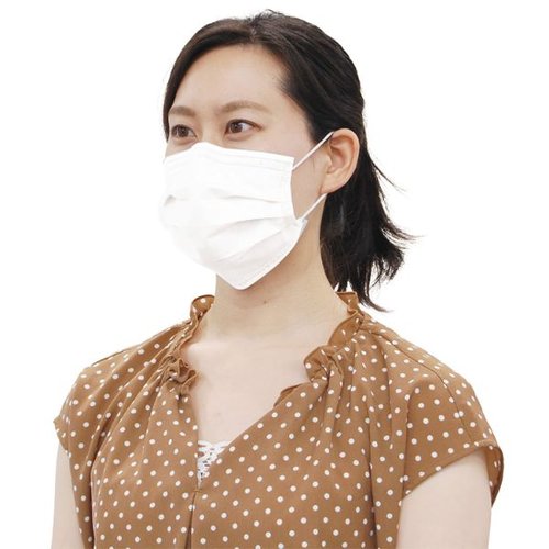 サージカルマスク サージマスクCPホワイト 50枚入り アーテック [ケース販売] 白いパッケージに整然と収められた50枚入りのマスク