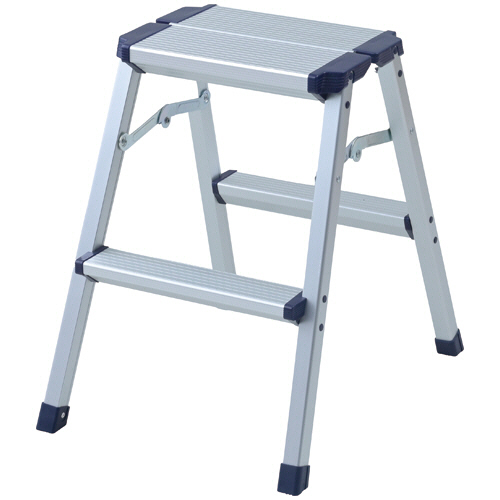 ｱﾙﾐ幅広踏み台 2段 1台画像