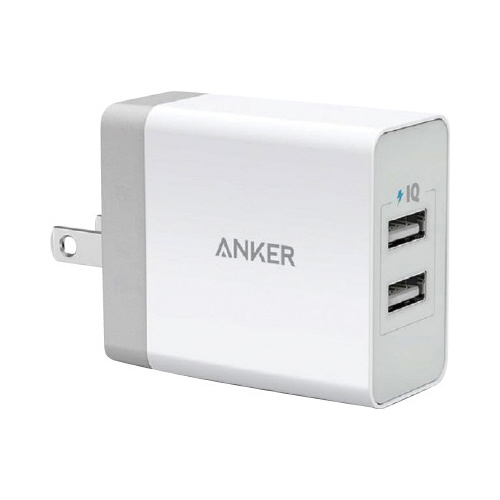 24W　2ポート　USB　ホワイト