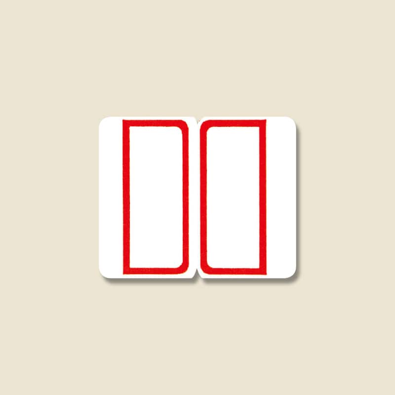 タックラベル　Ｎｏ．０５２　インデックス　１８０片画像