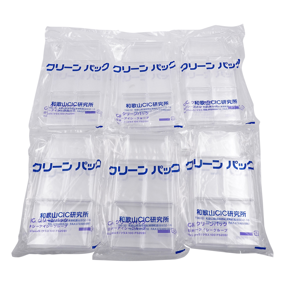 SCC スチロール角型ケース （純水洗浄処理済み）1箱（5個×6袋入）画像