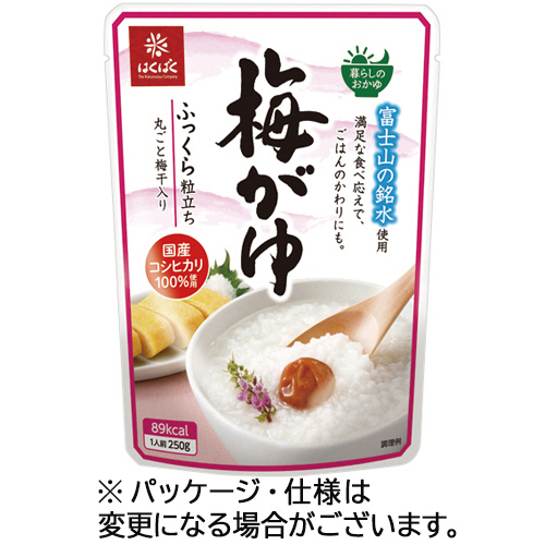 梅がゆ 250g 1ﾊﾟｯｸ画像
