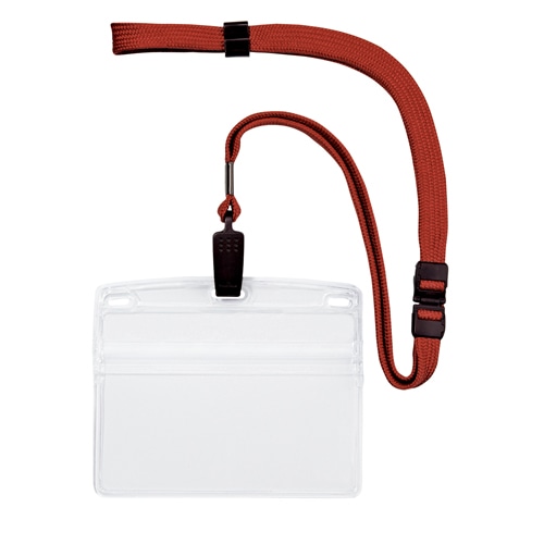 ＮＬ－２１－ＲＤ　吊下げ名札　赤　１０枚入