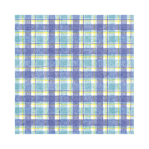 包装紙　タータンチェックＢ　半才判　５０枚