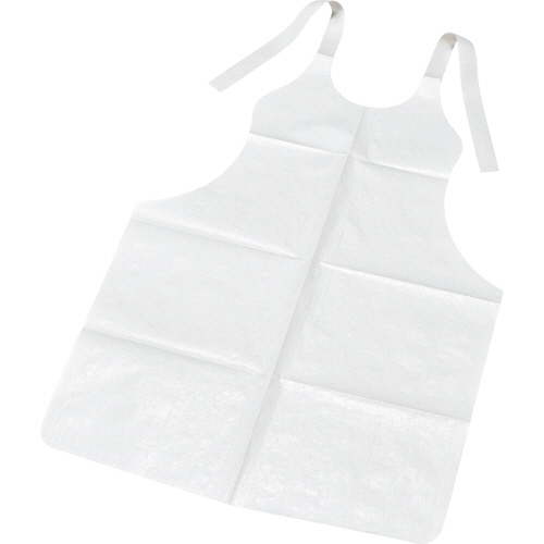 紙ｴﾌﾟﾛﾝ Mｻｲｽﾞ ﾎﾜｲﾄ 1ｾｯﾄ(1000枚:100枚×10ﾊﾟｯｸ)画像