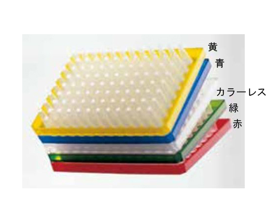 ツインテクPCRプレート96セミ-スカート 250μL カラーレス, Forensic DNA Grade 1式（10枚入）画像