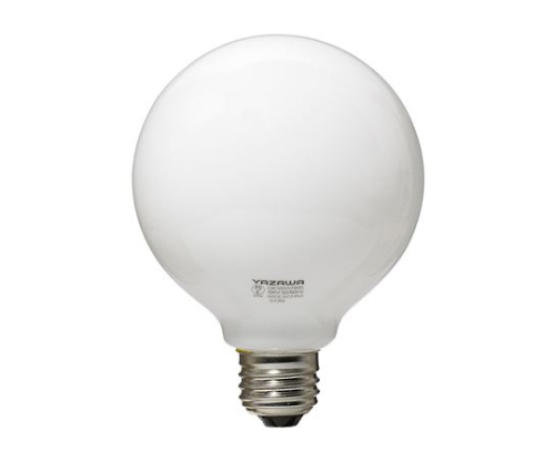 ボール電球 60W形 ホワイト W95×H127画像