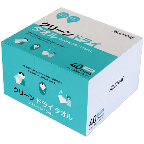 ｸﾘｰﾝﾄﾞﾗｲﾀｵﾙ 1箱(40枚)画像