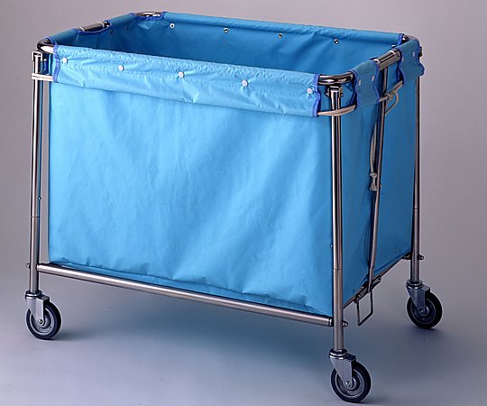 リネンワゴン　ステンレス画像