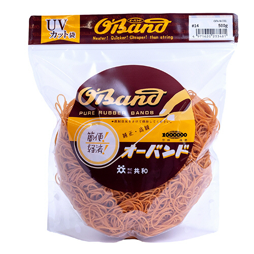 ｵｰﾊﾞﾝﾄﾞ #14 内径32mm 500g入 透明袋 1袋画像