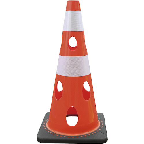 穴あきｺｰﾝ 反射ﾎﾜｲﾄ ﾚｯﾄﾞ 1本画像