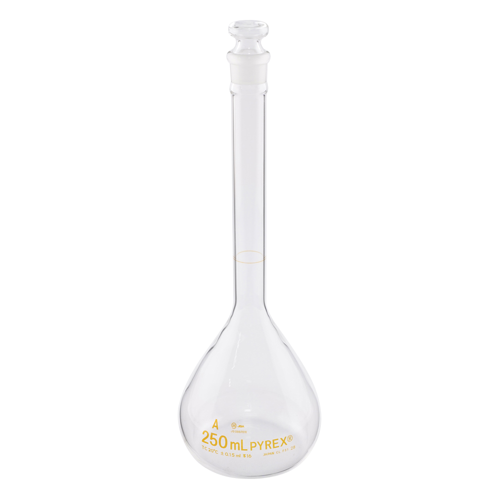 メスフラスコ（JIS規格）　250mL画像