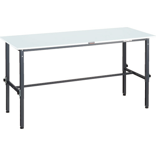 RAEM2型高さ調節作業台 天板 1800×750×650-950mm 脚部:ﾀﾞｰｸｸﾞﾚｰ 1台画像