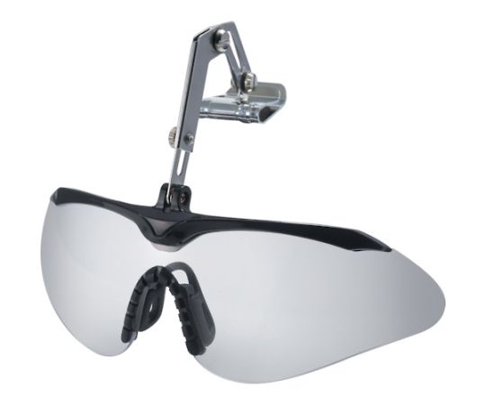 クリップ装着式　保護メガネ　クリア画像