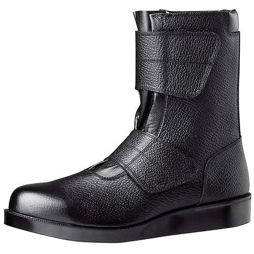 JIS規格 舗装工事用安全靴 VR235 ﾌﾞﾗｯｸ 23.5cm 1足画像