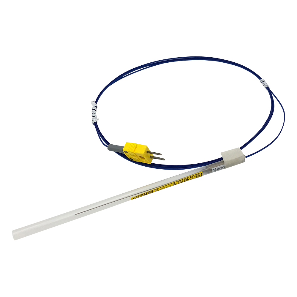 極細温度センサー(K熱電対)　φ0.50mm　100mm　オメガコネクタ画像