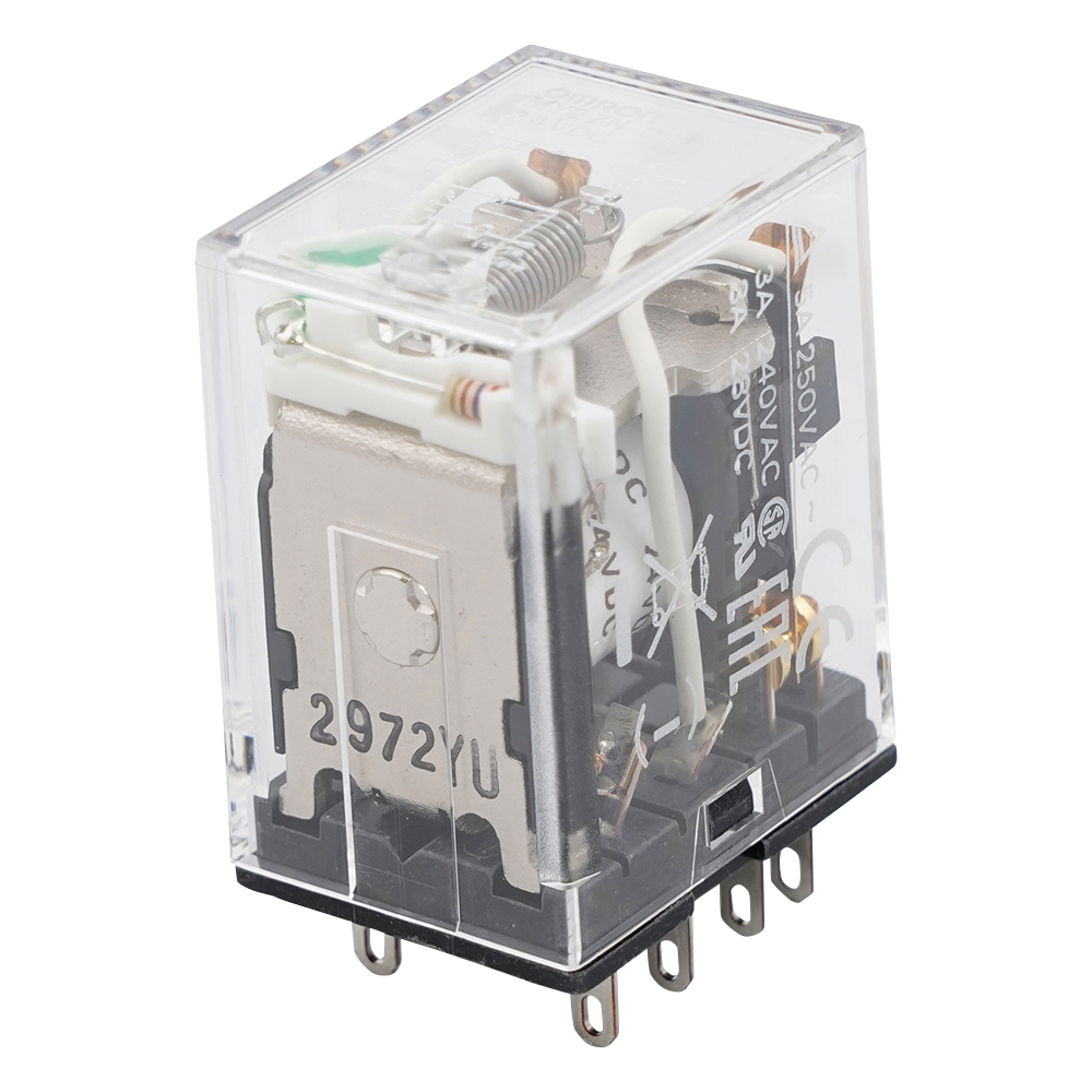 ミニパワーリレー（MY2形）　ダイオード・動作表示灯内蔵形