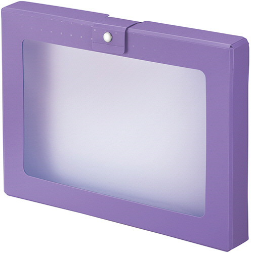 CUBE FIZZ ﾊﾝﾄﾞｹｰｽ A4 ﾊﾟｰﾌﾟﾙ 1個画像