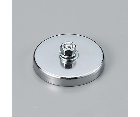 [EA761XB-156用] マグネット 商品の側面が斜めから見える状態で、表面にロゴと細かなデザインが施されている。