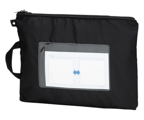 メールバッグ ブラック B4判画像