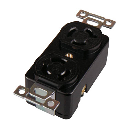 引掛形 複式埋込ｺﾝｾﾝﾄ 接地2P15A250V 1個画像