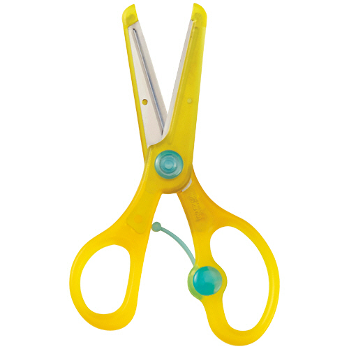 教育はさみ きっちょん 左手用 ｲｴﾛｰ 1個画像