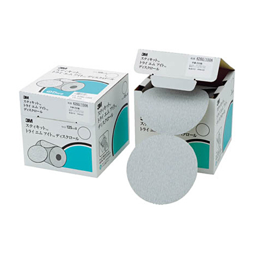 ｽﾃｨｷｯﾄﾃﾞｨｽｸﾛｰﾙ 125mm 1箱(125枚)画像