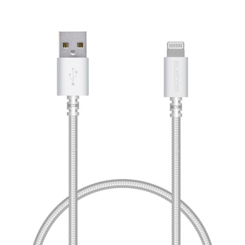 Ｌｉｇｈｔｎｉｎｇケーブル　高耐久　０．５ｍ　白画像