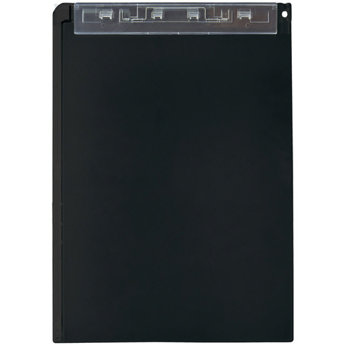 ｸﾘｯﾌﾟﾎﾞｰﾄﾞ(ｽﾀﾝﾄﾞ付) A4ﾀﾃ 黒 1枚画像