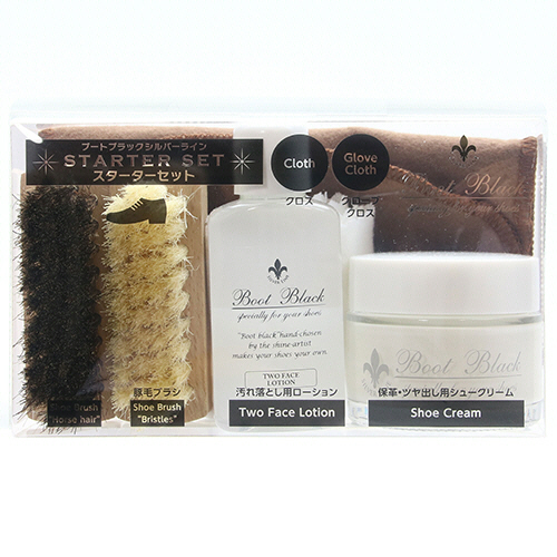 ﾌﾞｰﾄﾌﾞﾗｯｸｼﾙﾊﾞｰﾗｲﾝ 靴磨き ｽﾀｰﾀｰｾｯﾄ ﾆｭｰﾄﾗﾙ(無色) 1個画像