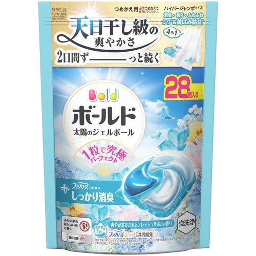 ボールドジェルボール　Ｆフラワーサボン替２８個画像