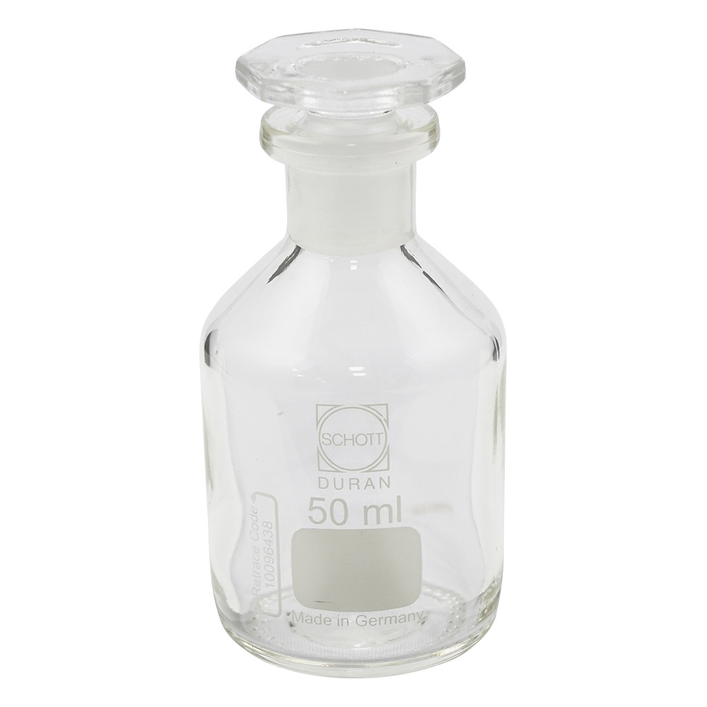 試薬瓶（栓付き）（デュラン(R)）　白　50mL画像