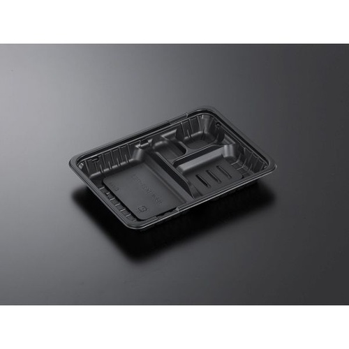 中央化学 弁当容器 CT ガチ弁 LIK23-17E2 BK 本体画像