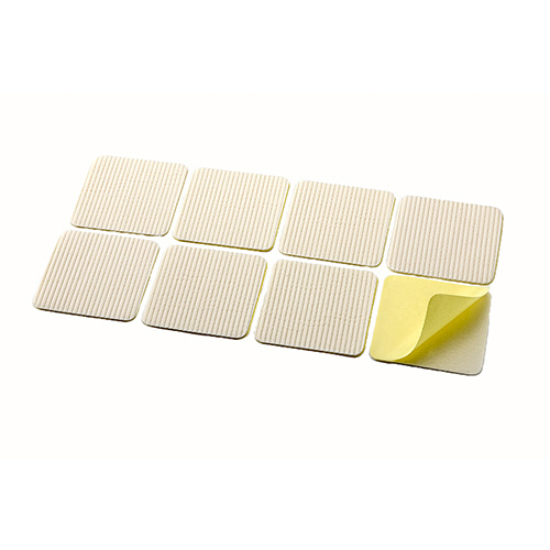 おくだけ吸着　安心すべり止めシート　10×10cm　1パック(8枚)