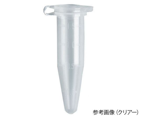 QSP マイクロチューブ 1.5mL 目盛付 ブルー 39.5mm バルク(500本入) ブルー画像