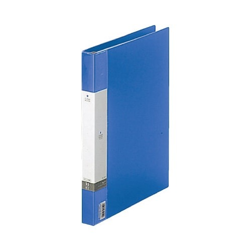 クリヤーブック交換式　青　Ａ４縦背幅２５ｍｍ画像