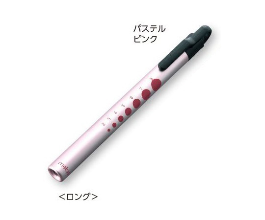 ソフトLED クリップライト(ペンライト) ロング パステルピンク画像