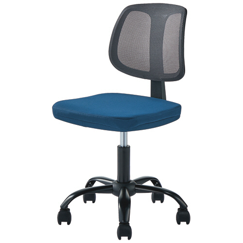 ｵﾌｨｽﾁｪｱ ﾗｲｶ 肘なし ﾀﾞｰｸｸﾞﾚｰ 1脚