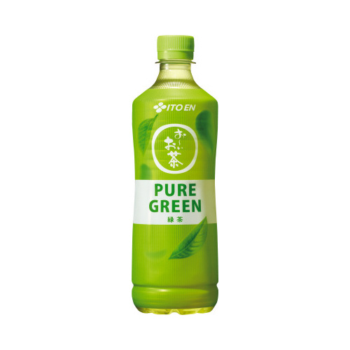 おーいお茶ＰＵＲＥＧＲＥＥＮ６００ｍｌ２４本画像