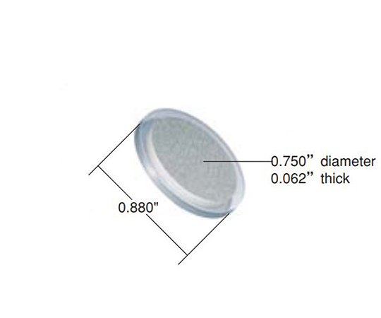 フリット　10μm　SEMI-PREP　STAINLESS　STEEL　141.9μL(10pk)画像