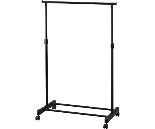 パイプハンガー シングル ブラック画像