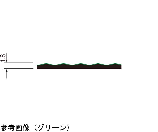 ニュービニールシート ピラミッド(グレー) 表面が滑らかなグレー色のシートが折りたたまれている様子