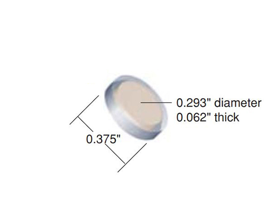 Frit PEEK 5μm 0.293×0.062×0.375 1セット（10個入）画像